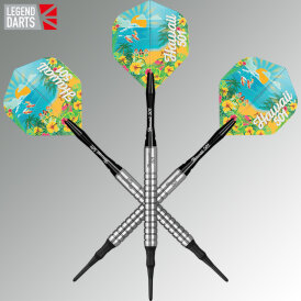 Legend Darts Soft Darts Wayne Mardle Hawaii 501 - Natural 90% Tungsten Softtip Darts Softdart 2021 20 g
