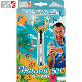 Legend Darts Soft Darts Wayne Mardle Hawaii 501 - Natural 90% Tungsten Softtip Darts Softdart 2021 20 g