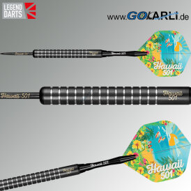 Legend Darts Steel Darts Wayne Mardle Hawaii 501 - Black 90% Tungsten Steeltip Darts Steeldart 2021
