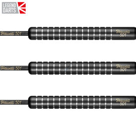 Legend Darts Steel Darts Wayne Mardle Hawaii 501 - Black 90% Tungsten Steeltip Darts Steeldart 2021 22 g