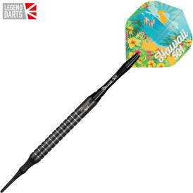 Legend Darts Soft Darts Wayne Mardle Hawaii 501 - Black 90% Tungsten Softtip Darts Softdart 2021
