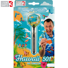 Legend Darts Soft Darts Wayne Mardle Hawaii 501 - Black 90% Tungsten Softtip Darts Softdart 2021