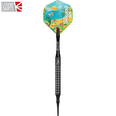 Legend Darts Soft Darts Wayne Mardle Hawaii 501 - Black 90% Tungsten Softtip Darts Softdart 2021 20 g