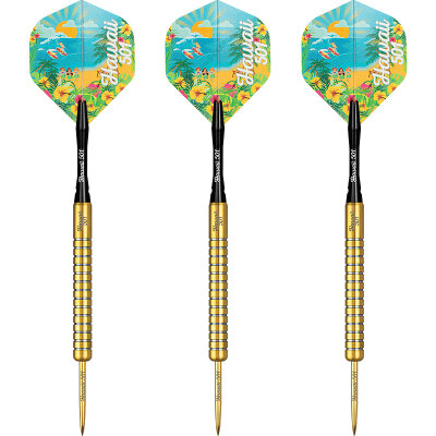 Legend Darts Steel Darts Wayne Mardle Hawaii 501 - Gold 90% Tungsten Steeltip Darts Steeldart 2021 22 g