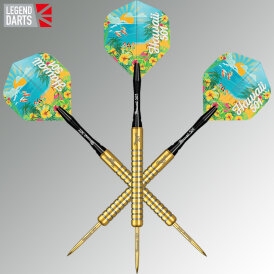 Legend Darts Steel Darts Wayne Mardle Hawaii 501 - Gold 90% Tungsten Steeltip Darts Steeldart 2021 23 g