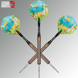 Legend Darts Steel Darts Wayne Mardle Hawaii 501 - Silica 90% Tungsten Steeltip Darts Steeldart 2021 25 g