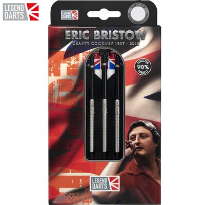Legend Darts Steel Darts Eric Bristow Cocked Finger R1 Silber 90% Tungsten Steeltip Darts Steeldart