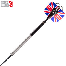 Legend Darts Steel Darts Eric Bristow Cocked Finger R1 Silber 90% Tungsten Steeltip Darts Steeldart