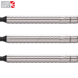 Legend Darts Soft Darts Eric Bristow Cocked Finger R1 Silber 90% Tungsten Softtip Darts Softdart 22 g