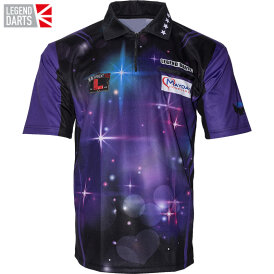 Legend Darts Official Lisa Ashton Purple Dartshirt Matchshirt Dart Shirt Trikot Design 2021 Größe 2XL