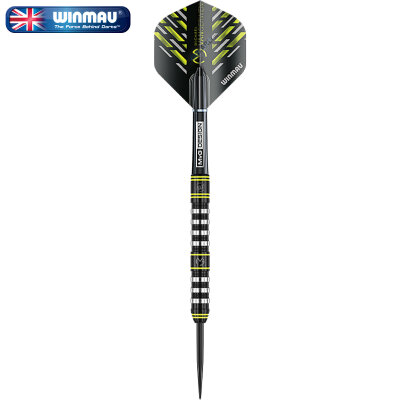 Winmau Steel Darts MvG Michael van Gerwen Assault 90% Tungsten Steeltip Dart Steeldart 23 g