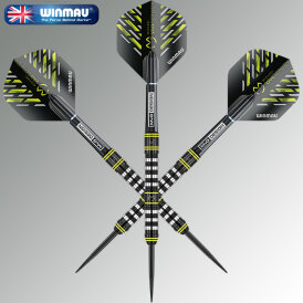 Winmau Steel Darts MvG Michael van Gerwen Assault 90% Tungsten Steeltip Dart Steeldart 25 g