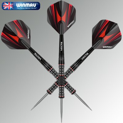 Winmau Steel Darts Mervyn King Special Edition 90% Tungsten Steeltip Dart Steeldart 26 g