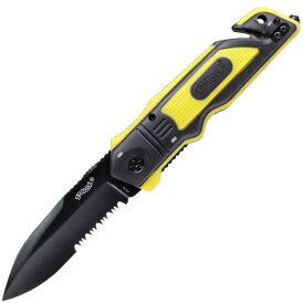 Walther Emergency Rescue Knives, schwaz-gelb Klappmesser...