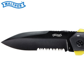 Walther Emergency Rescue Knives, schwaz-gelb Klappmesser Messer Walther ERK Gelb