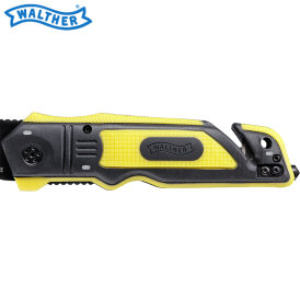 Walther Emergency Rescue Knives, schwaz-gelb Klappmesser Messer Walther ERK Gelb