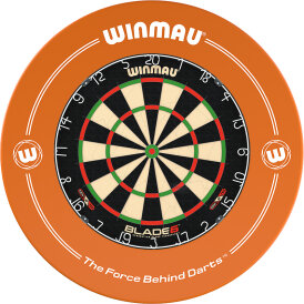 Winmau Blade 6 Bristle Dartboard Turnierboard Dartscheibe und Surround Design 2021 frei wählbar