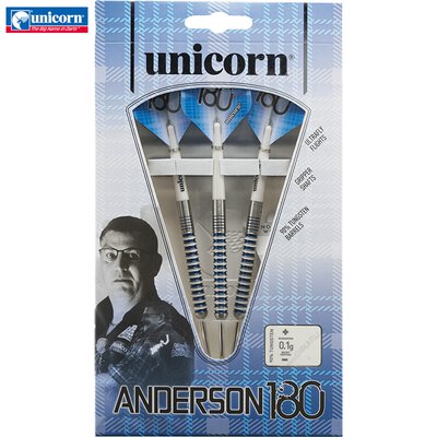 Unicorn Steel Darts Gary Anderson 180 Special Edition 90% Tungsten Steeltip Darts Steeldart 2021 25 g
