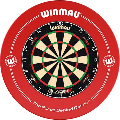 Winmau Blade 6 Dual Core Bristle Dartboard Turnierboard Dartscheibe und Surround Design 2021 frei wählbar