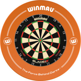 Winmau Blade 6 Triple Core Bristle Dartboard Turnierboard Dartscheibe und Surround Design 2021 frei wählbar