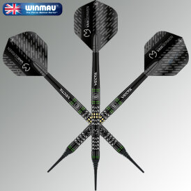 Winmau Soft Darts MvG Michael van Gerwen Vantage 90% Tungsten Softtip Dart Softdart 20 g