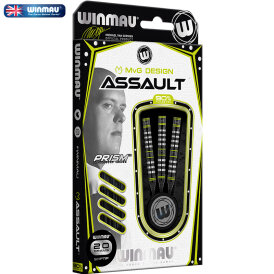 Winmau Soft Darts MvG Michael van Gerwen Assault 90% Tungsten Softtip Dart Softdart