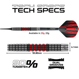 Winmau Soft Darts Joe Cullen 90% Tungsten Softtip Dart Softdart 20 g