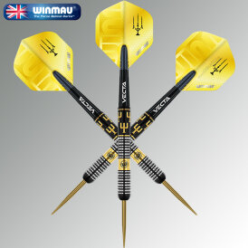 Winmau Steel Darts Bobby George Gold 90% Tungsten Steeltip Dart Steeldart 24 g