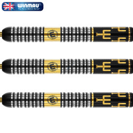 Winmau Steel Darts Bobby George Gold 90% Tungsten Steeltip Dart Steeldart 24 g
