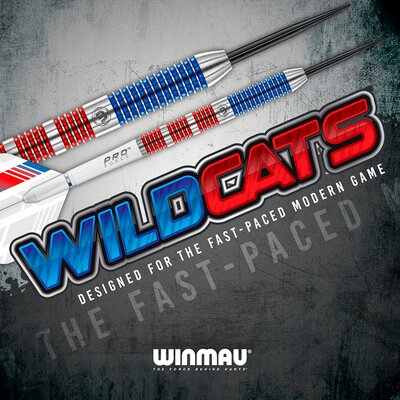 Winmau Soft Darts Wildcats 90% Tungsten Softtip Dart Softdart 20 g