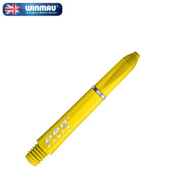 Winmau Pro-Force Dart Shaft Dartshaft mit Edelstahl Ring 2021 S Kurz Gelb