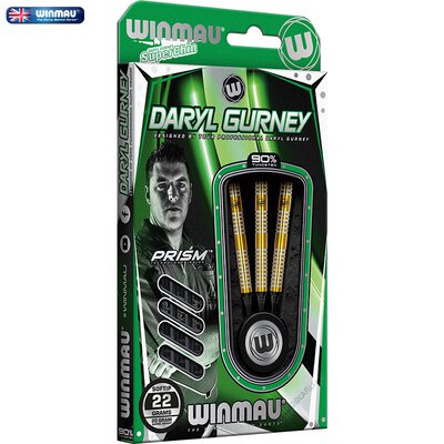 Winmau Soft Darts Daryl Gurney Gold 90% Tungsten Softtip Dart Softdart 2021 22 g