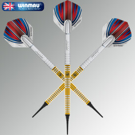 Winmau Soft Darts Daryl Gurney Gold 90% Tungsten Softtip Dart Softdart 2021 22 g