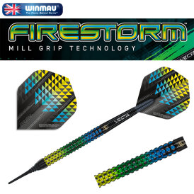 Winmau Soft Darts Firestorm 90% Tungsten Softtip Dart Softdart 20 g