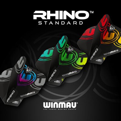 Winmau Rhino Standard Dart Flight Dartflight 6 in verschiedenen Designs 2021