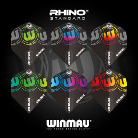 Winmau Rhino Standard Dart Flight Dartflight 6 in verschiedenen Designs 2021