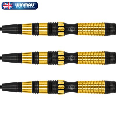 Winmau Steel Darts Simon Whitlock Spezial Special Edition Gold Steeltip Dart Steeldart 90% Tungsten 21 g