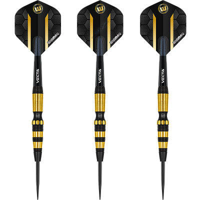 Winmau Steel Darts Simon Whitlock Spezial Special Edition Gold Steeltip Dart Steeldart 90% Tungsten 23 g