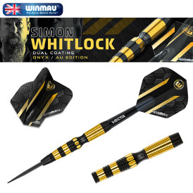 Winmau Steel Darts Simon Whitlock Spezial Special Edition Gold Steeltip Dart Steeldart 90% Tungsten 23 g