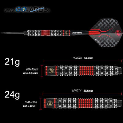 Winmau Steel Darts Joe Cullen Special Edition 90% Tungsten Steeltip Dart Steeldart 22 g