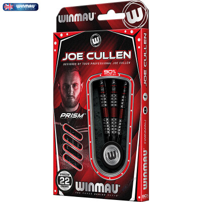 Winmau Steel Darts Joe Cullen Special Edition 90% Tungsten Steeltip Dart Steeldart 22 g