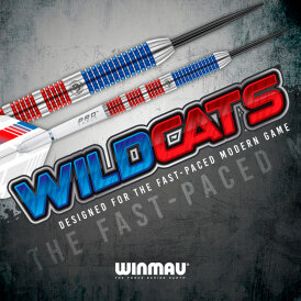 Winmau Steel Darts Wildcats 90% Tungsten Steeltip Dart Steeldart 21 g