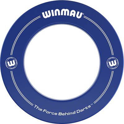 Winmau Blade 6 Bristle Dartboard Turnierboard Dartscheibe und Surround Blau