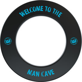 Winmau Blade 6 Bristle Dartboard Turnierboard Dartscheibe und Surround Man Cave
