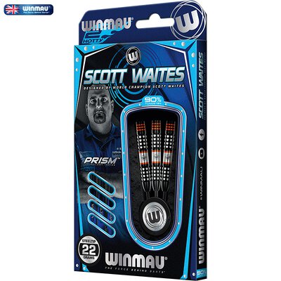 Winmau Steel Darts Scott Waites 90% Tungsten Steeltip Dart Steeldart 22 g