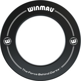 Winmau Blade 6 Dual Core Bristle Dartboard Turnierboard Dartscheibe und Surround Schwarz