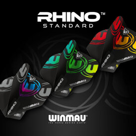 Winmau Rhino Standard Dart Flight Dartflight Designs 2021 Design 3