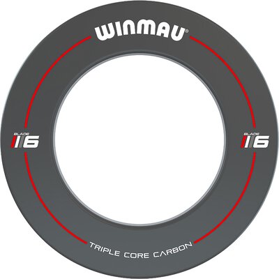 Winmau Blade 6 Triple Core Bristle Dartboard Turnierboard Dartscheibe und Surround Triple Core
