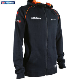 Winmau Darts Pro-Line Hoodie Blade 6 Langarm Kapuzen Pullover Dart Shirt Trikot Größe M