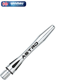 Winmau Dart Astro Aluminium Dart Shaft Alushaft Schwarz S Kurz